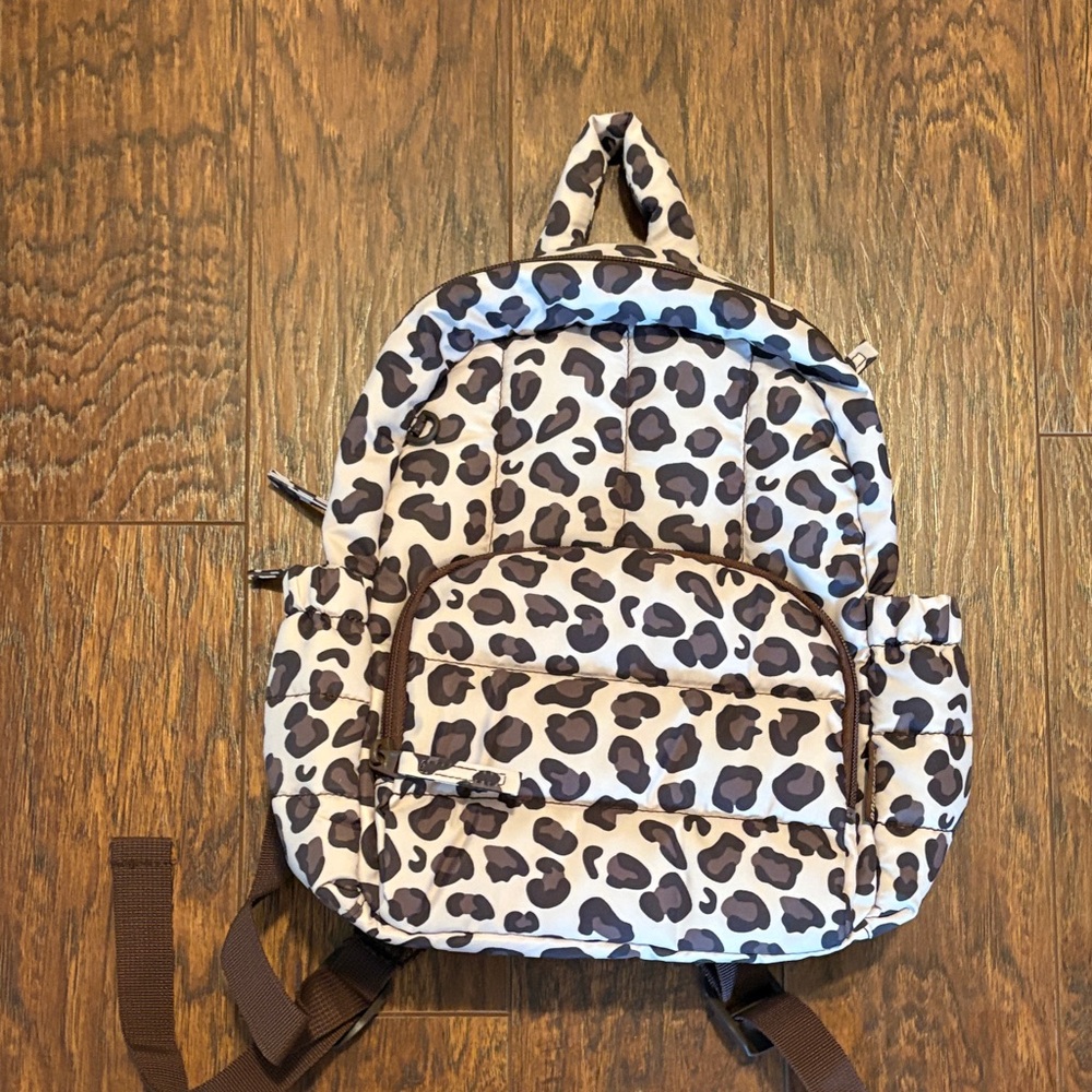 Bagsmart small leopard backpack